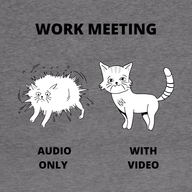 Video Meeting Joke Work from Home Meme Zoom Call by ohsheep